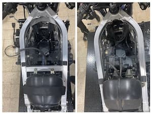 Major Crossbeam Missing in Front of Airbox