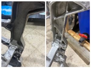 Beam Casting Internal Webbing