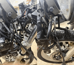 Headlight Frame Bracket